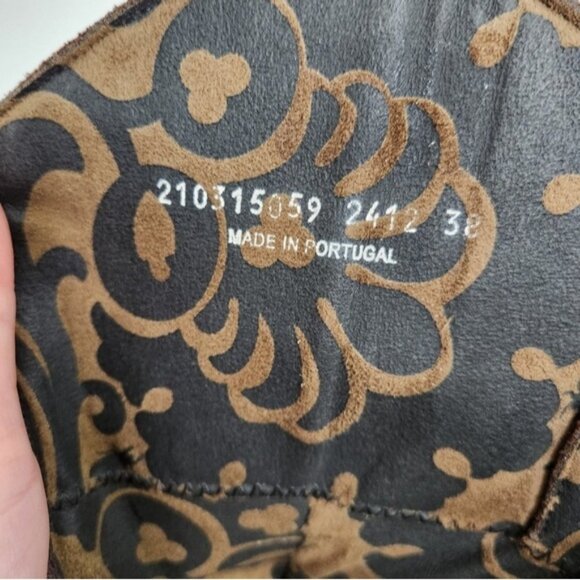 Fly London Dark Brown MES 2 Buckle Boots Side Zipper Size 38 EU/7-7.5 US - Picture 13 of 15